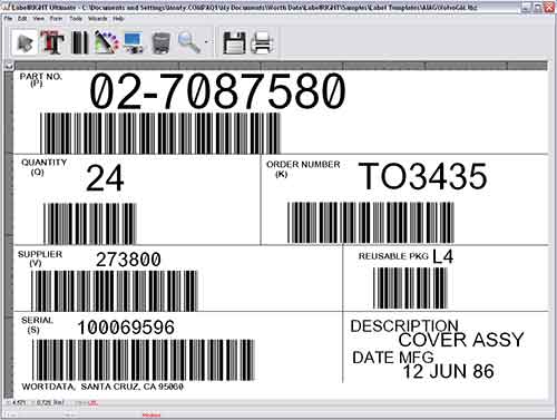 Label Right LabelRIGHT Ultimate for Windows | ScanBarcode.com - The Source for ...